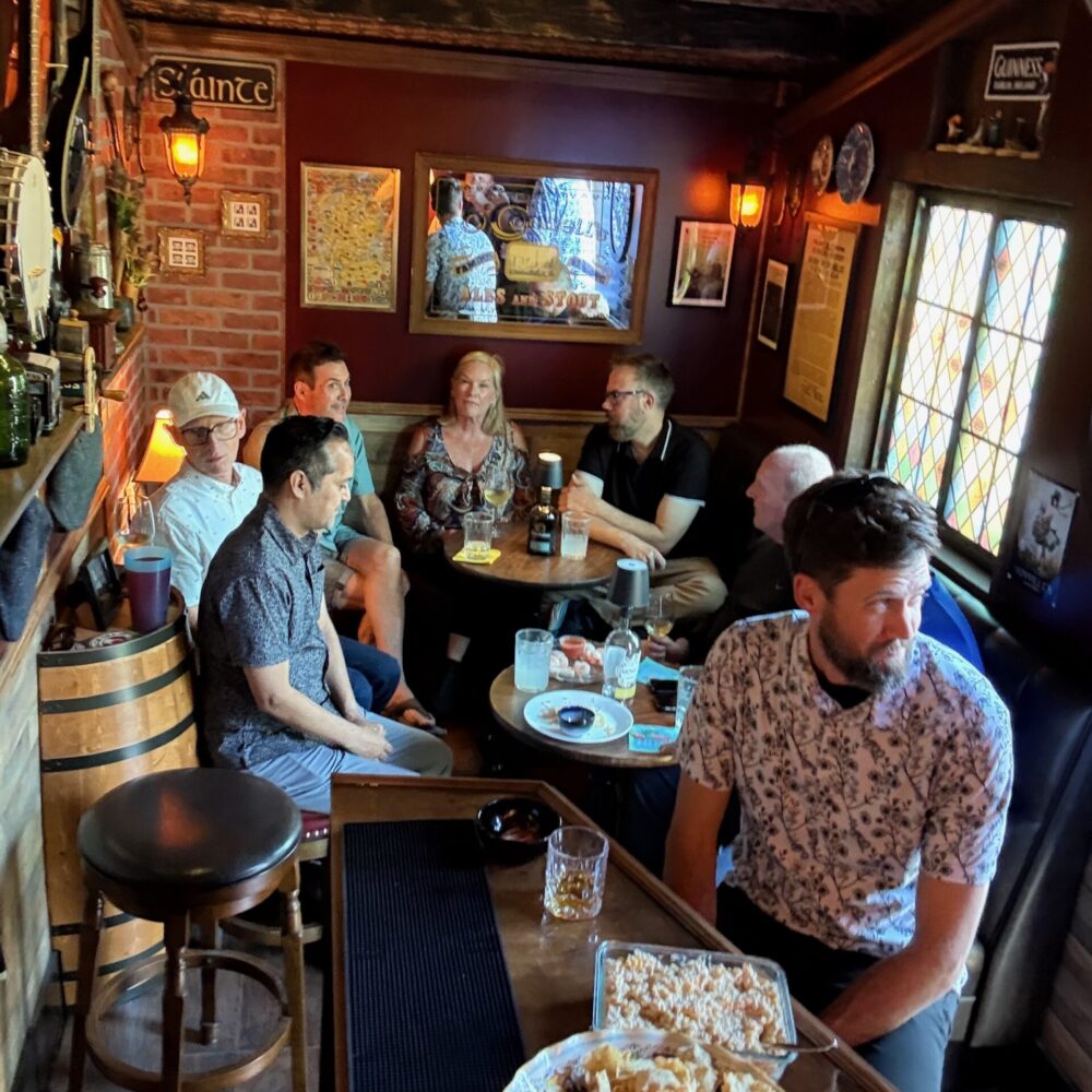Celtic Pub Guests